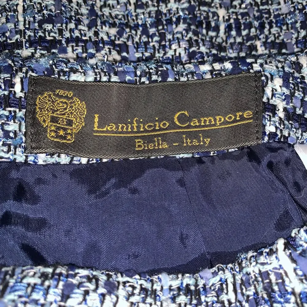 Brooks Brothers Lanificio Campore Fabric Woven  Mini Skirt